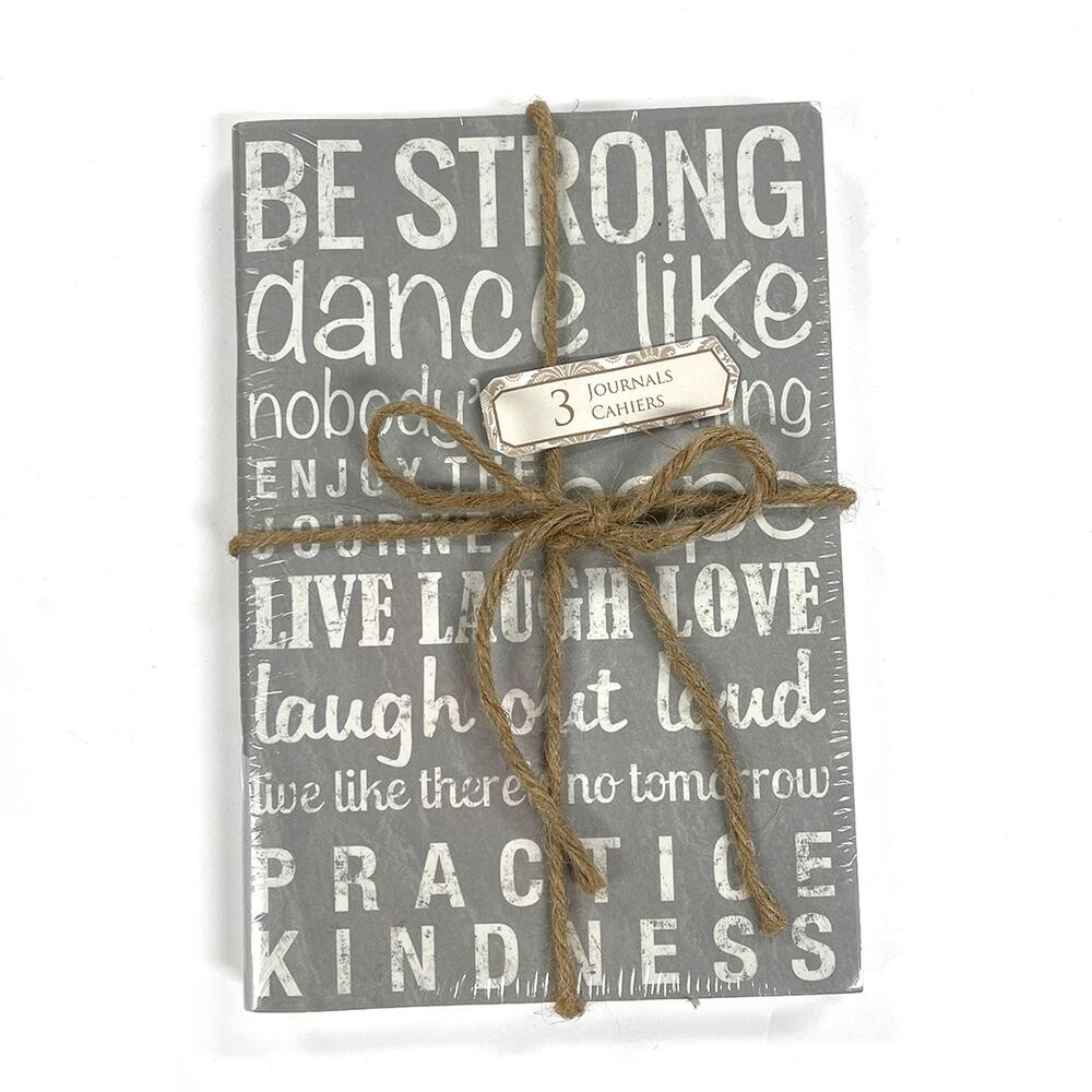 Punch Studio Inspirational Journals 3 Dream Be Strong Practice Kindness 40 Pages